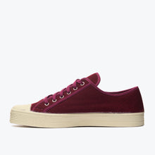 Load image into Gallery viewer, Military Felt Low Top - Bordeaux