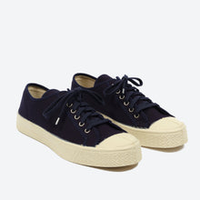 Load image into Gallery viewer, Military Low Top - Midnight/Cream