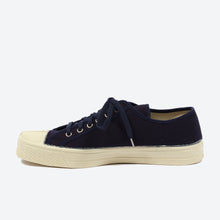 Load image into Gallery viewer, Military Low Top - Midnight/Cream