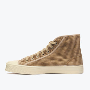 Military Cord High Top - Brown