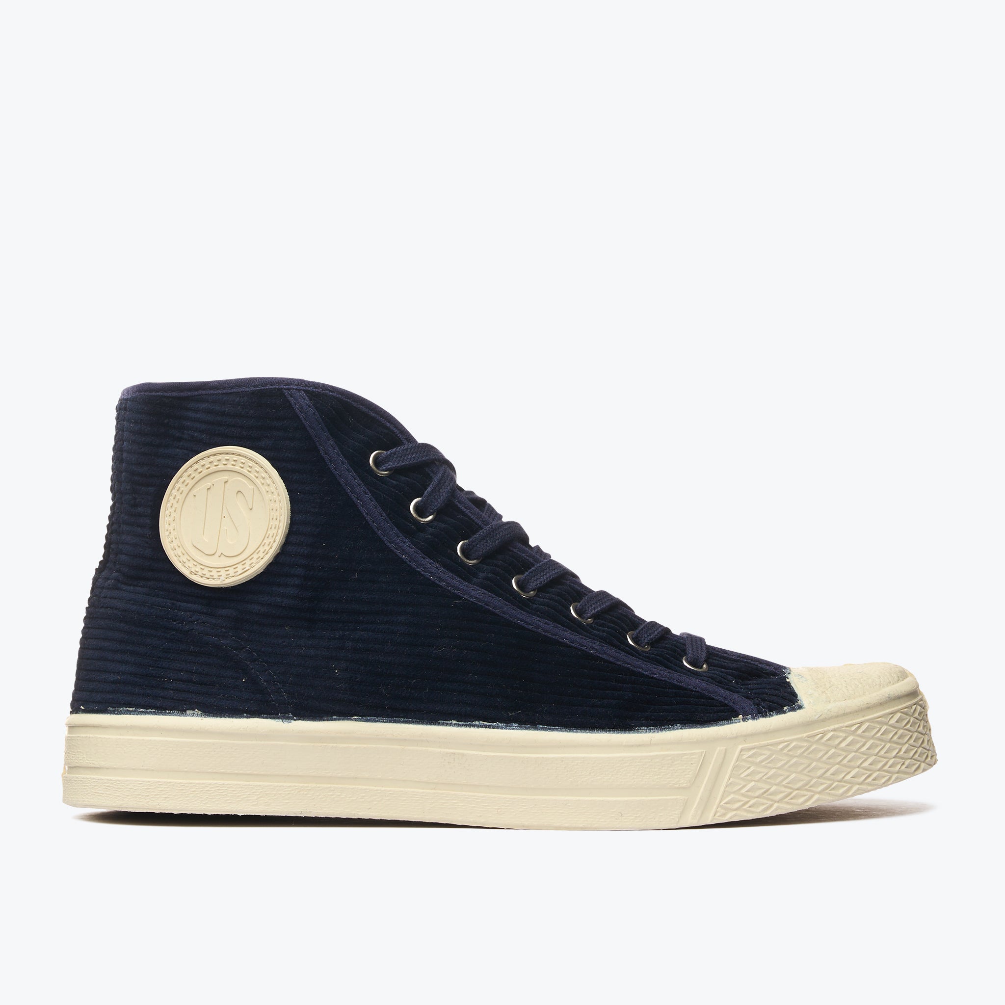 US Rubber High Top Cord Navy US Rubber Co