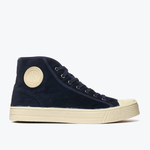 Military Cord High Top - Navy