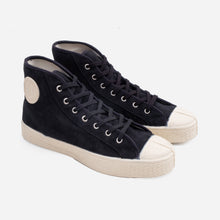 Load image into Gallery viewer, MILITARY SUEDE HIGH - BLACK/WHITE