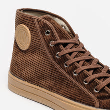 Load image into Gallery viewer, MILITARY CORD HIGH TOP - BROWN