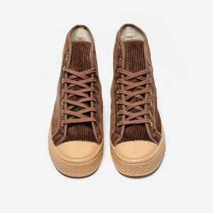 MILITARY CORD HIGH TOP - BROWN