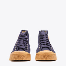 Load image into Gallery viewer, Military Gum High Top - Navy