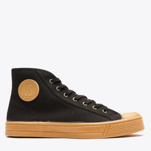 Load image into Gallery viewer, Military Gum High Top - Black