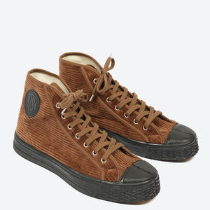 Military High Top Cord - Brown
