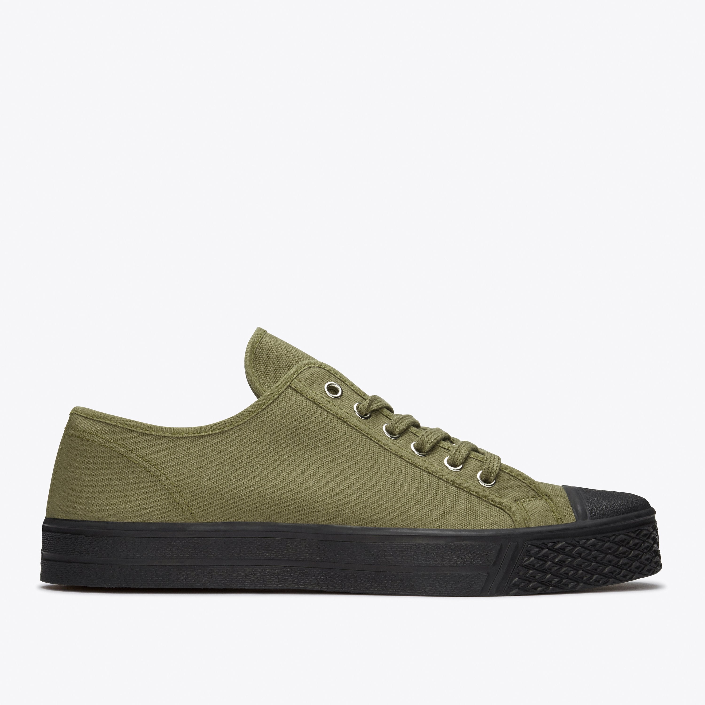 Military Low Top Military Green - Main Image